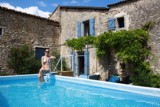 Pool im Garten